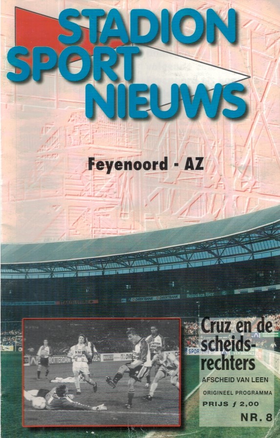 AZ Programma 31-okt-1998 Feyenoord uit